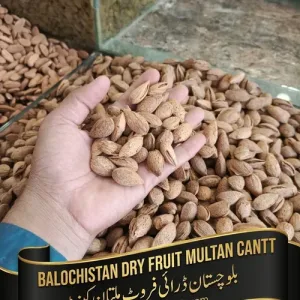 ALMONDS AMERICAN KAGZI WITH SHELL (BADAM KAGZI)